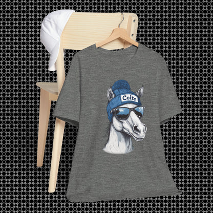 ⭐ Ind!anapol!s Trot Star – Beanie Horse NFL Tee