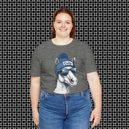 ⭐ Ind!anapol!s Trot Star – Beanie Horse NFL Tee