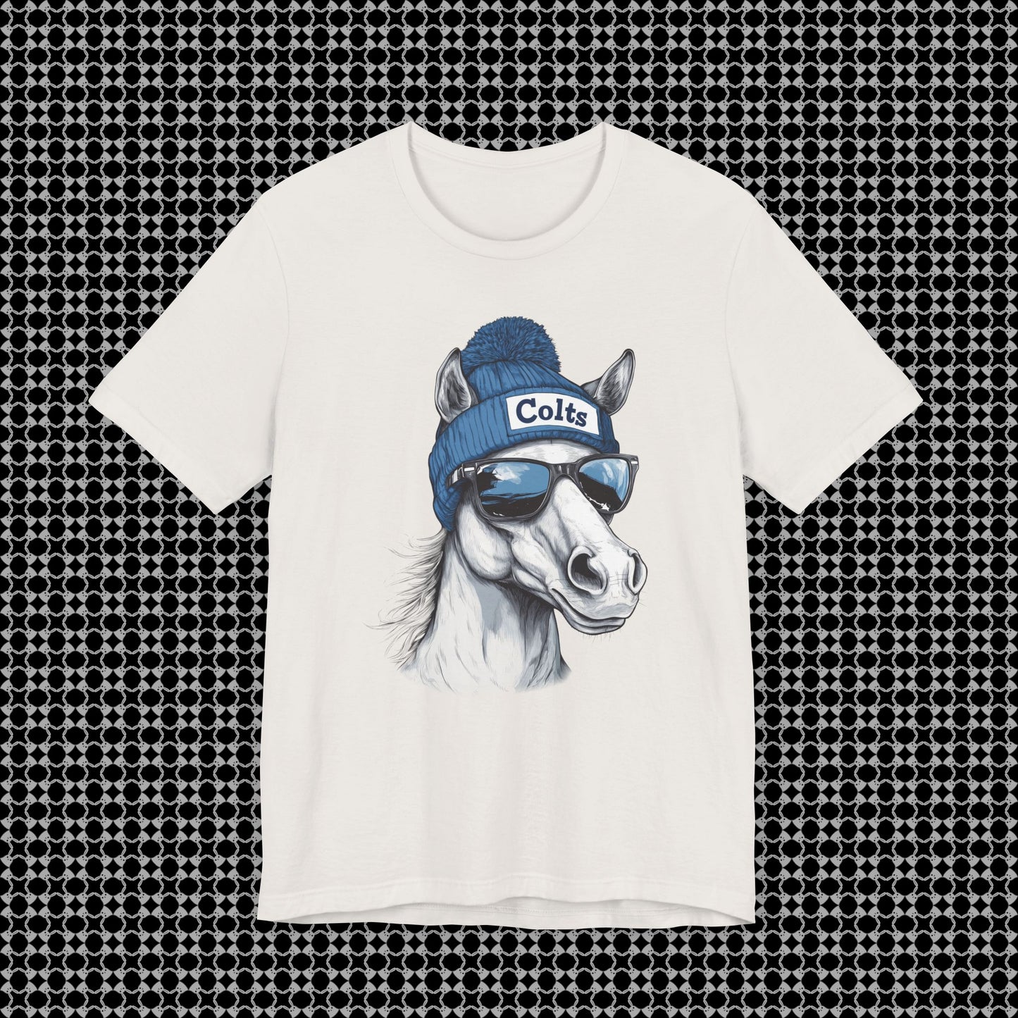 ⭐ Ind!anapol!s Trot Star – Beanie Horse NFL Tee