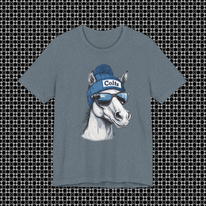 ⭐ Ind!anapol!s Trot Star – Beanie Horse NFL Tee