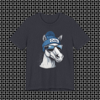 ⭐ Ind!anapol!s Trot Star – Beanie Horse NFL Tee